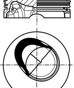 Piston SKODA ROOMSTER (5J7) 1.2 TSI benzina 105 cai MAHLE ORIGINAL 028 PI 00130 002
