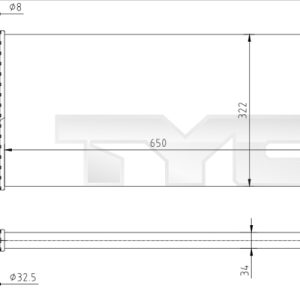 Radiator racire motor SKODA ROOMSTER Praktik (5J) 1.2 TDI diesel 75 cai TYC 737-0064-R