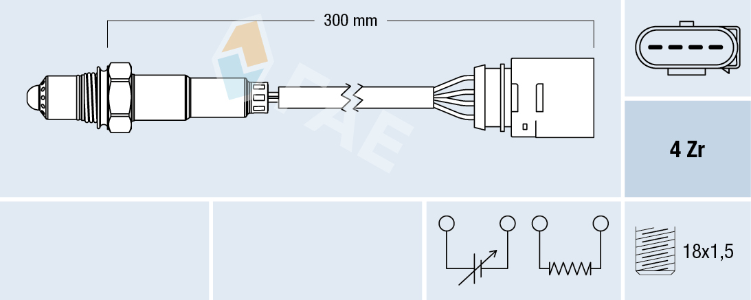 Sonda Lambda SKODA ROOMSTER (5J7) 1.2 benzina 64 cai FAE 77197
