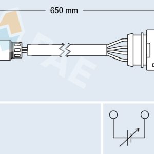 Sonda Lambda SKODA ROOMSTER (5J7) 1.4 benzina 86 cai FAE 77200