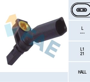 Senzor turatie roata SKODA ROOMSTER (5J7) 1.2 TSI benzina 86 cai FAE 78065
