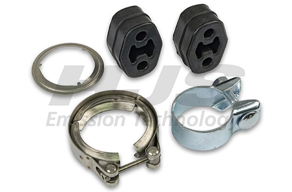 Set montare toba de esapament SKODA RAPID (NH3, NK3, NK6) 1.6 TDI diesel 115 cai HJS 82 11 9256