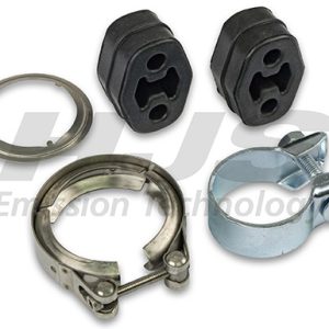 Set montare toba de esapament SKODA RAPID Spaceback (NH1) 1.6 TDI diesel 115 cai HJS 82 11 9256