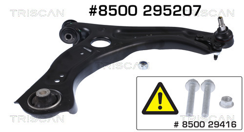 Brat suspensie roata SKODA KAMIQ (NW4) 1.0 TSI benzina 95 cai TRISCAN 8500 295207