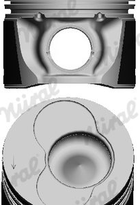 Piston SKODA ROOMSTER Praktik (5J) 1.4 TDI diesel 70 cai NURAL 87-114907-80