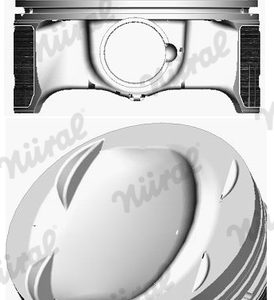 Piston SKODA YETI (5L) 1.4 TSI benzina 122 cai NURAL 87-429907-00