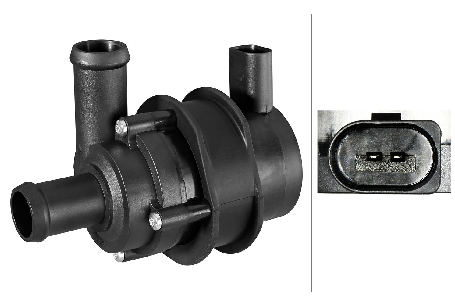 Pompa de apa suplimentara (circuitul apei de racire) SKODA YETI (5L) 1.2 TSI benzina 105 cai HELLA 8TW 358 304-541