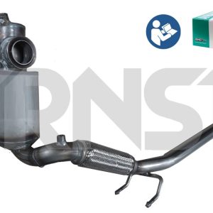 Filtru funingine / particule sistem de esapament SKODA ROOMSTER Praktik (5J) 1.2 TDI diesel 75 cai ERNST 910873
