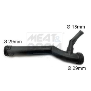 Flansa lichid racire SKODA RAPID (NH3, NK3, NK6) 1.2 benzina 75 cai MEAT DORIA 93253