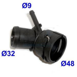 Flansa lichid racire SKODA ROOMSTER (5J7) 1.2 benzina 64 cai MEAT DORIA 93516