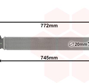 Radiator racire motor SKODA RAPID (NH3, NK3, NK6) 1.2 TSI benzina 86 cai VAN WEZEL 03002346