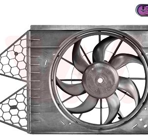 Ventilator radiator SKODA RAPID Spaceback (NH1) 1.2 benzina 75 cai VAN WEZEL 5829746