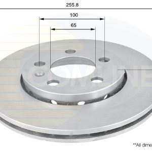 Disc frana SKODA RAPID Spaceback (NH1) 1.6 TDI diesel 105 cai COMLINE ADC1407V
