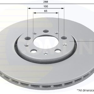 Disc frana SKODA RAPID Spaceback (NH1) 1.6 TDI diesel 105 cai COMLINE ADC1420V