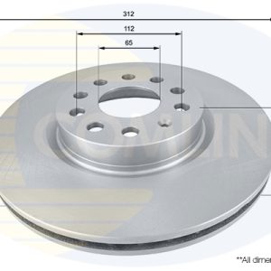 Disc frana SKODA KAROQ (NU7, ND7) 2.0 TSI 4x4 benzina 190 cai COMLINE ADC1449V