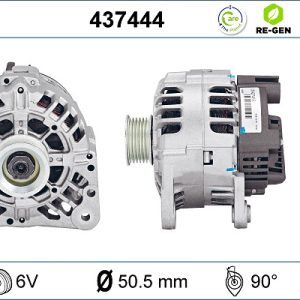 Alternator SKODA ROOMSTER (5J7) 1.2 benzina 64 cai VALEO 437444