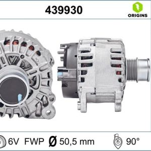 Alternator SKODA SCALA (NW1) 1.0 TSI benzina 95 cai VALEO 439930