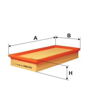 Filtru aer SKODA ROOMSTER (5J7) 1.2 benzina 64 cai FILTRON AP 149/4
