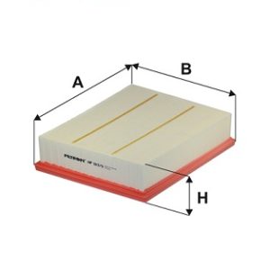Filtru aer SKODA RAPID Spaceback (NH1) 1.6 TDI diesel 115 cai FILTRON AP 183/9