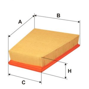 Filtru aer SKODA ROOMSTER Praktik (5J) 1.2 benzina 70 cai FILTRON AP 189
