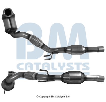 Filtru funingine / particule sistem de esapament SKODA KAROQ (NU7, ND7) 1.5 TSI benzina 150 cai BM CATALYSTS BM15032H