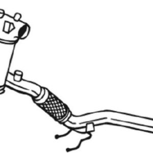 Filtru funingine / particule sistem de esapament SKODA ROOMSTER (5J7) 1.6 TDI diesel 90 cai BOSAL 097-523