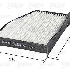 Filtru polen SKODA YETI (5L) 1.2 TSI benzina 105 cai VALEO 698800