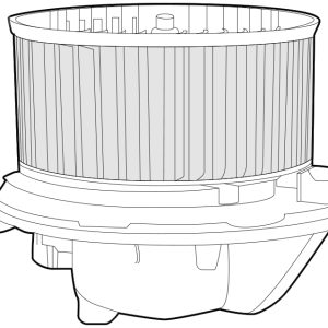 Ventilator habitaclu SKODA YETI (5L) 2.0 TDI 4x4 diesel 170 cai DENSO DEA32002