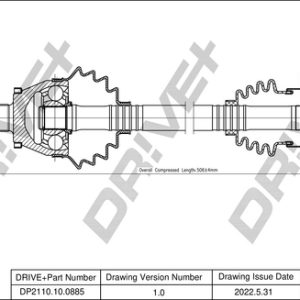 Planetara SKODA ROOMSTER (5J7) 1.2 benzina 64 cai DRIVE DP2110.10.0885