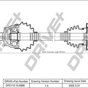 Planetara SKODA ROOMSTER (5J7) 1.2 benzina 64 cai DRIVE DP2110.10.0886