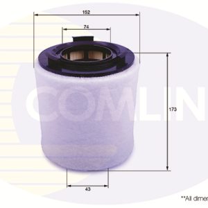 Filtru aer SKODA RAPID (NH3, NK3, NK6) 1.4 TSI benzina 122 cai COMLINE EAF764