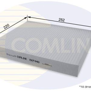 Filtru polen SKODA KAMIQ (NW4) 1.0 TSI benzina 115 cai COMLINE EKF440