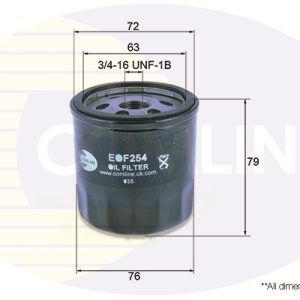 Filtru ulei SKODA SCALA (NW1) 1.5 TSI benzina 150 cai COMLINE EOF254