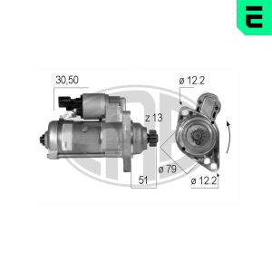 Electromotor SKODA RAPID (NH3, NK3, NK6) 1.0 TSI benzina 95 cai ERA 220583A