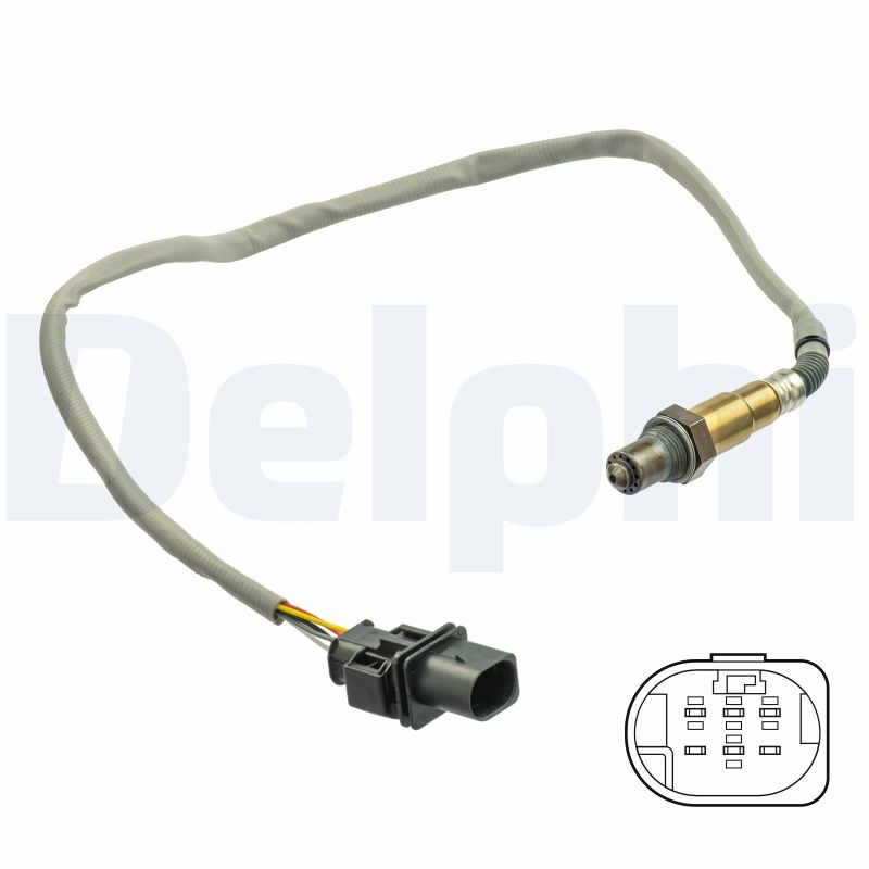 Sonda Lambda SKODA KAROQ (NU7, ND7) 2.0 TDI 4x4 diesel 190 cai DELPHI ES21065-12B1