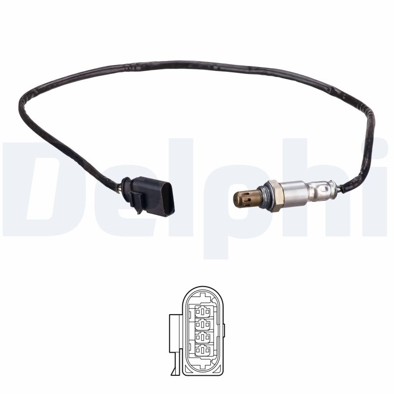 Sonda Lambda SKODA KAROQ (NU7, ND7) 1.5 TSI 4x4 benzina 150 cai DELPHI ES21161-12B1
