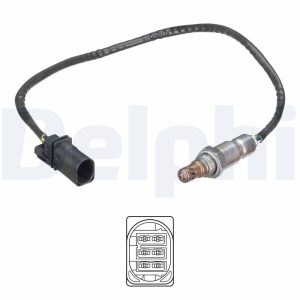 Sonda Lambda SKODA RAPID Spaceback (NH1) 1.6 TDI diesel 115 cai DELPHI ES21246-12B1