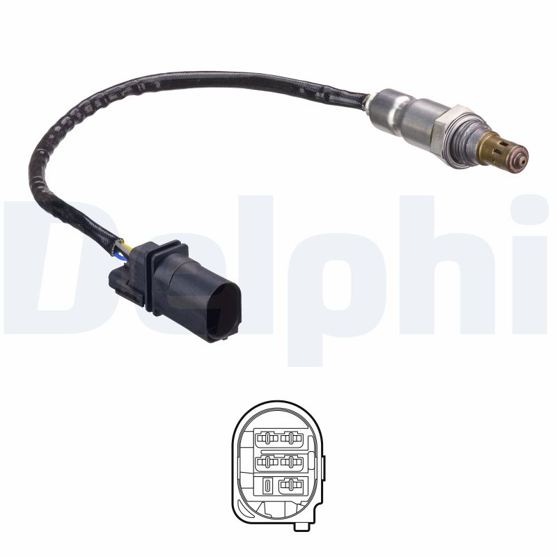 Sonda Lambda SKODA ROOMSTER (5J7) 1.2 TDI diesel 75 cai DELPHI ES21252-12B1