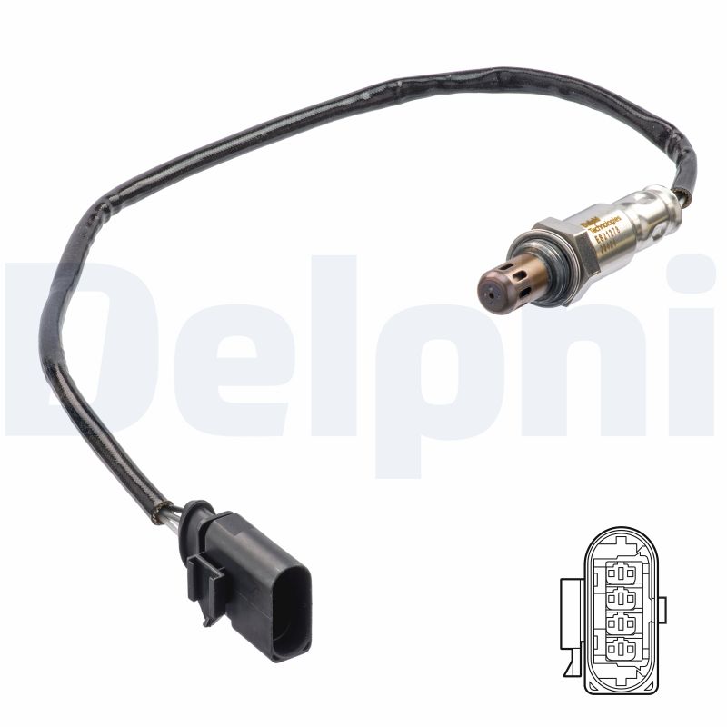 Sonda Lambda SKODA RAPID Spaceback (NH1) 1.0 TSI benzina 110 cai DELPHI ES21278-12B1