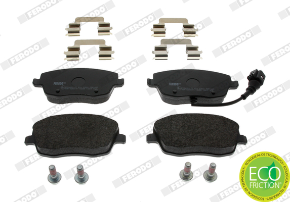 Placute frana SKODA ROOMSTER Praktik (5J) 1.4 TDI diesel 80 cai FERODO FDB1662