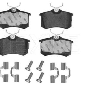 Placute frana SKODA RAPID (NH3, NK3, NK6) 1.2 TSI benzina 90 cai MEYLE 025 209 6117/PD