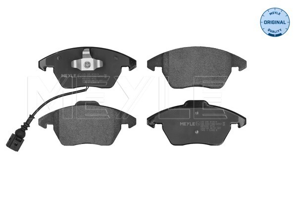 Placute frana SKODA RAPID Spaceback (NH1) 1.4 TSI benzina 122 cai MEYLE 025 235 8720/W