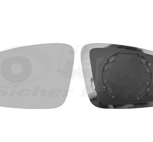 Sticla oglinda retrovizoare exterioara SKODA RAPID (NH3, NK3, NK6) 1.4 TDI diesel 90 cai VAN WEZEL 7617831