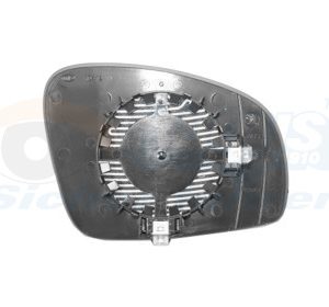 Sticla oglinda retrovizoare exterioara SKODA ROOMSTER (5J7) 1.2 TSI benzina 105 cai VAN WEZEL 7627832