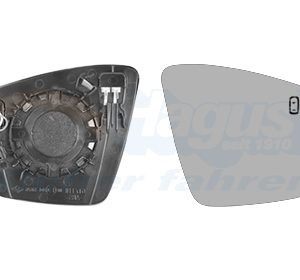 Sticla oglinda retrovizoare exterioara SKODA KAROQ (NU7, ND7) 1.5 TSI 4x4 benzina 150 cai VAN WEZEL 7643836