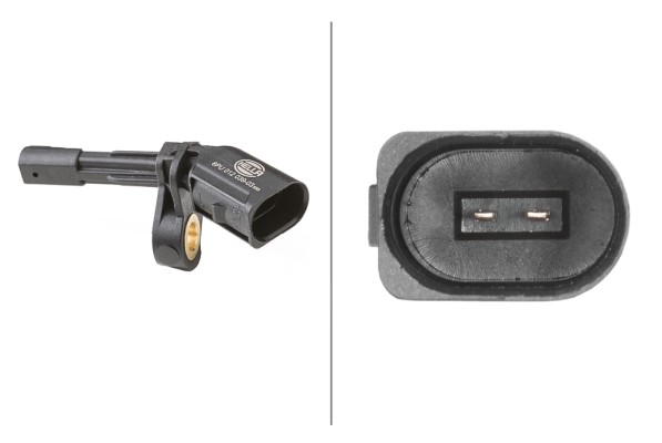 Senzor turatie roata SKODA YETI (5L) 2.0 TDI diesel 150 cai HELLA 6PU 012 039-031