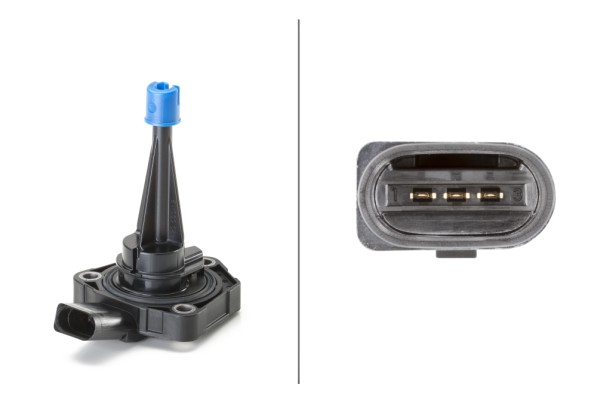 Senzor nivel ulei motor SKODA KAROQ (NU7, ND7) 1.4 TSI benzina 150 cai HELLA 6PR 013 680-071