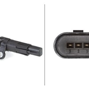 Senzor impulsuri arbore cotit SKODA RAPID Spaceback (NH1) 1.2 benzina 75 cai HELLA 6PU 009 163-481