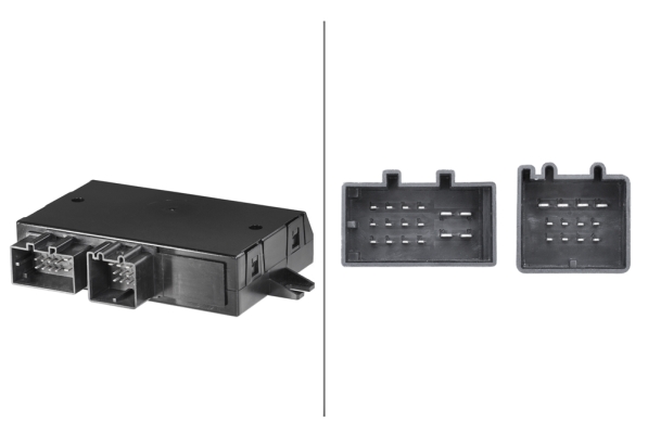 Unitate de comanda perete rampa SKODA YETI (5L) 1.8 TSI 4x4 benzina 152 cai HELLA 5DS 010 154-411