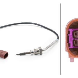 Senzor temperatura gaze evacuare SKODA ROOMSTER Praktik (5J) 1.4 TDI diesel 80 cai HELLA 6PT 014 494-151